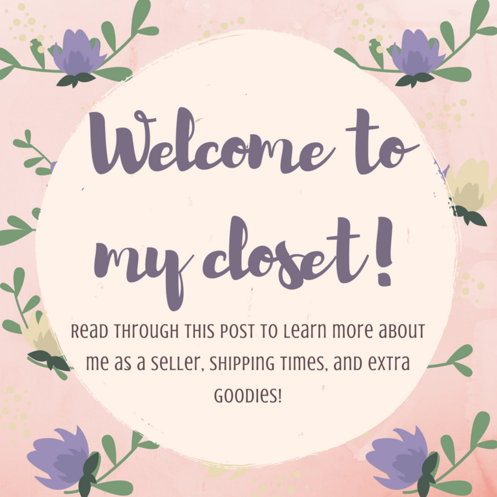 Welcome to my closet! Read for rules & info!